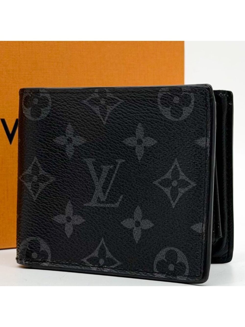 Louis Vuitton IC Portefeuille Marco NM Eclipse Monogram Wallet